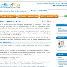 Dietas con Bajo contenido de Sodio