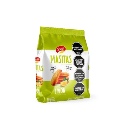 Masitas sabor Limón 210gr