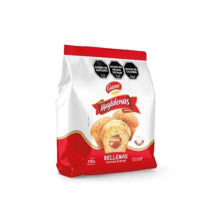 Magdalena Rellena de Dulce de Leche 200gr