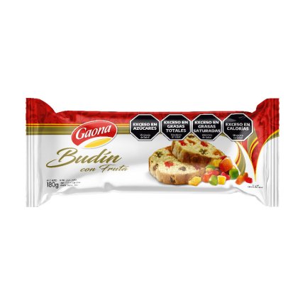 Budín con Frutas 180gr