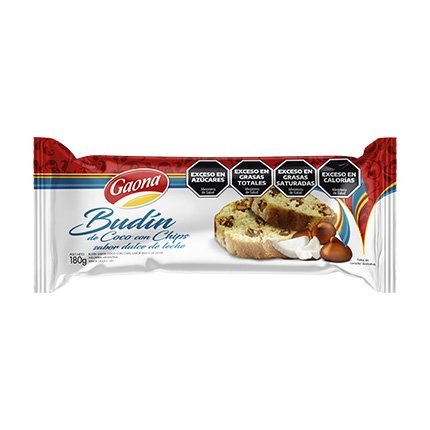 Budín de Coco c/ Chips Ddl