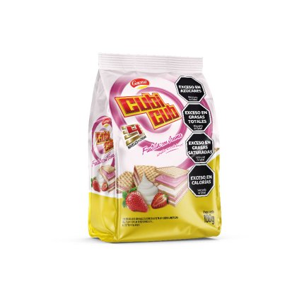 Cubi Cub Dúo Frutilla con Crema 100gr
