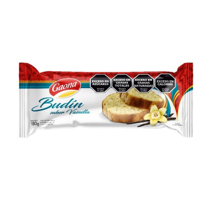 Budín Vainilla 180gr